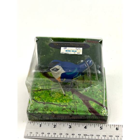 Vintage Breezy Singers Blue Bird Nuthatch Takara 1991 Motion Activated NEW - Picture 6 of 12